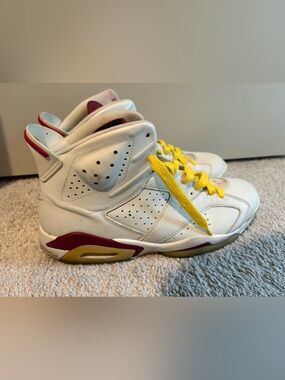 NIKE 2015 AIR JORDAN VI 6 MAROON 384664 116 OG RETRO men size 12 used